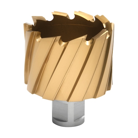 Hougen 1-7/8 in. X 1 in. 12,000-Series TiN Annular Cutter 12660